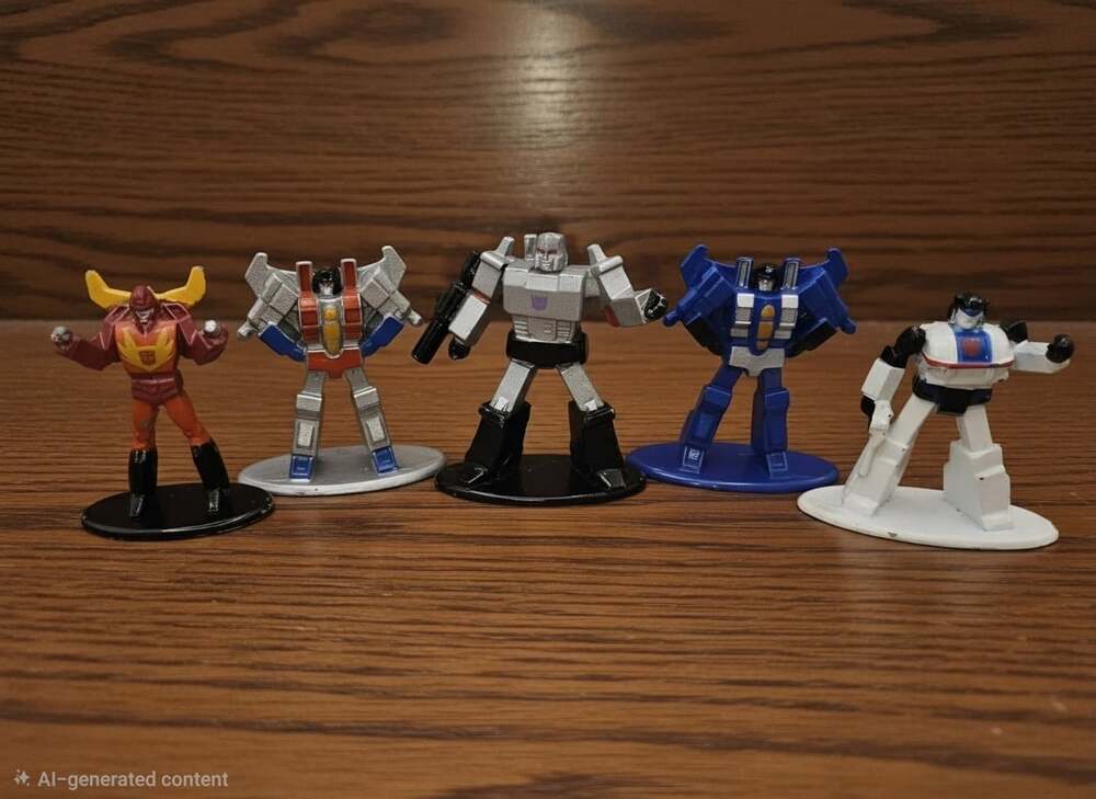 Transformers Nano Metalfigs Lot Diecast Figures Jada - Picture 1 of 5